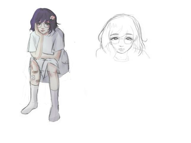 Skye Character Sketches 2