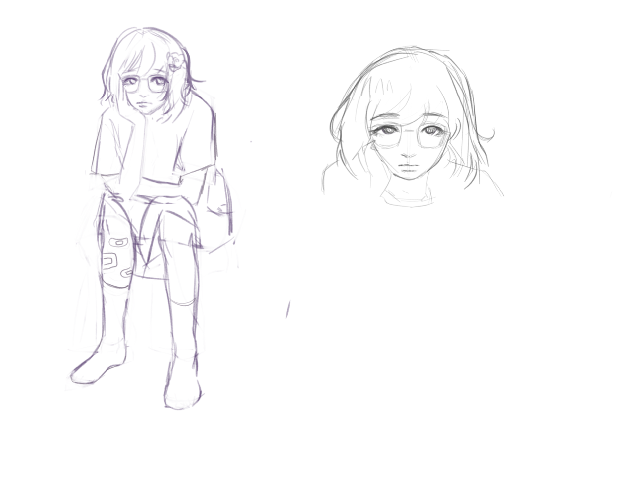 Skye Character Sketches 3